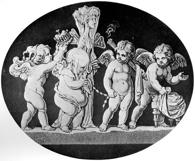 Amor og psykes ekteskap, 1797 av Unbekannt