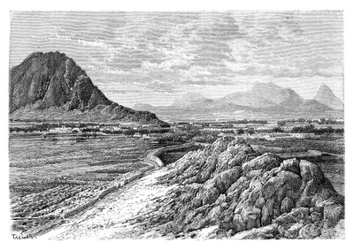 Marsha-passet, nord for Kandahar, Afghanistan, 1895 av Unbekannt