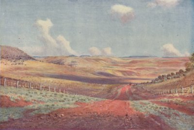 Monaro-slettene, 1923. av Unbekannt