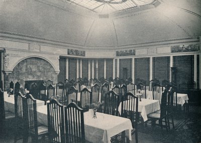 Morris-rommet på Clarion Café, Manchester, c1911 av Unbekannt