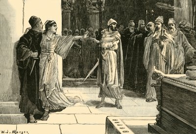 The Mother of Cyrus Saving His Life, 1890. av Unbekannt