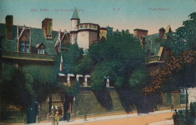 Musée de Cluny Cluny-museet, Paris, ca 1920 av Unbekannt