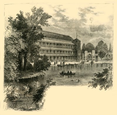 The Music Hall, Surrey Gardens, c1878. av Unbekannt