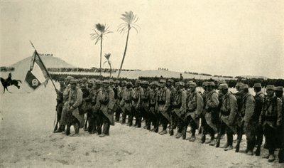 Mønstringen av de allierte, første verdenskrig, 1915, c1920. av Unbekannt