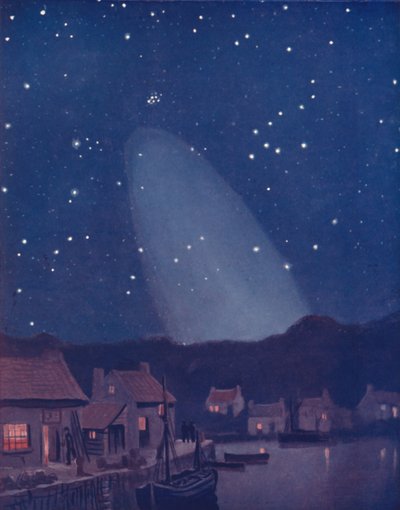 The Mysterious Cone of the Light in the Sky, 1935 av Unbekannt