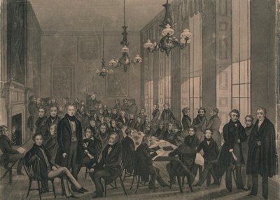 Den nasjonale konvensjonen ... 4. februar 1839 på British Coffee House. av Unbekannt