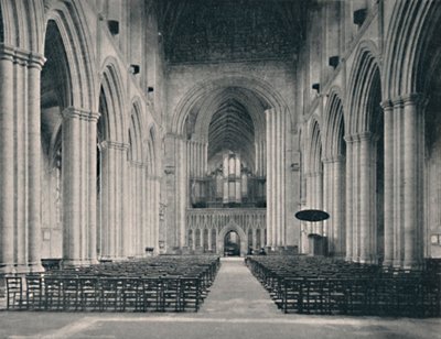 The Nave, Ripon-katedralen, 1904 av Unbekannt