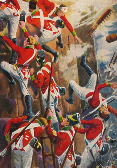 Northumberland Fusiliers. Storming av vollene til San Vincente, 1939 av Unbekannt