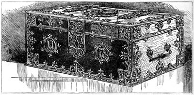 The Oath Box, House of Commons, Westminster, London, 1800-tallet av Unbekannt