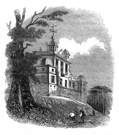 Observatoriet i Greenwich, 1836 av Unbekannt