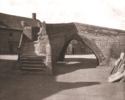 Den gamle broen ved Croyland, Lincolnshire, 1894. av Unbekannt