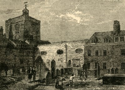 The Old Church of St. James, Clerkenwell, c1872. av Unbekannt