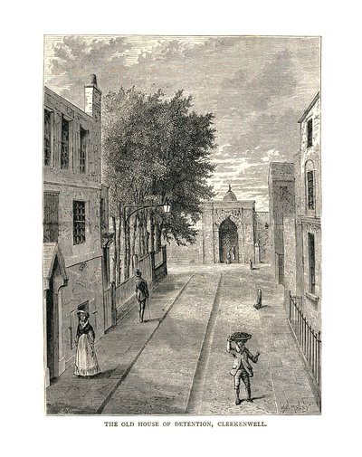 Det gamle interneringshuset, 1878 av Unbekannt