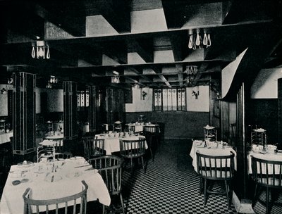 The Old Kitchen på Miss Cranstons Tea House, Argyle Street, Glasgow, c1906 av Unbekannt