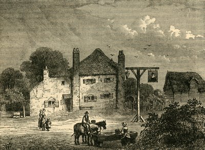 Den gamle mors rødhette, i 1746, c1876. av Unbekannt