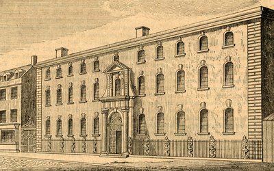 Det gamle Sørhavshuset, 1897. av Unbekannt