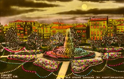 The Old Steine Gardens, Brighton, Sussex, c1940 av Unbekannt