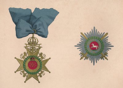 The Order of the Guelphs, c1800-tallet av Unbekannt