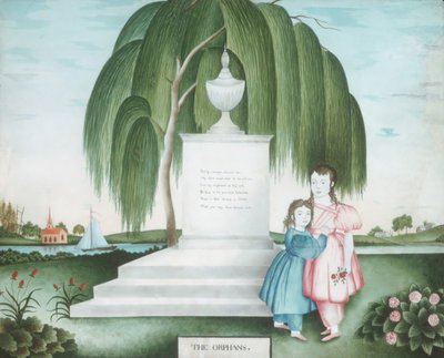The Orphs, ca. 1830. av Unbekannt
