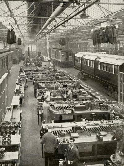 Overhalingen av underjordisk rullende materiell eid av London Passenger Transport, 1935-36. av Unbekannt