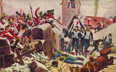 Oksen. Og Bucks. Lett infanteri. Slaget i kirkegården ved Vimiero, 1808, 1939 av Unbekannt