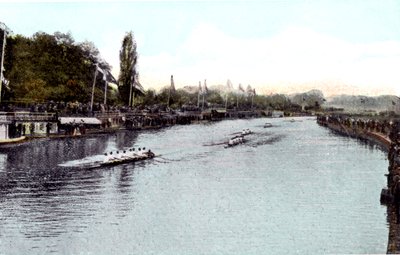 The Oxford eights, 20th Century av Unbekannt