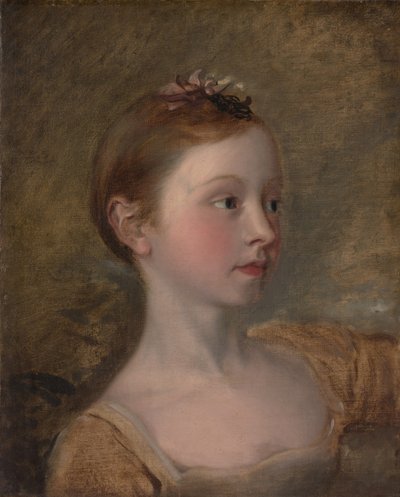 Malernes datter Mary 1750-1826, midten av 1800-tallet. av Unbekannt