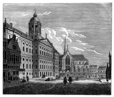 Palais Royal, Amsterdam, c1890 av Unbekannt