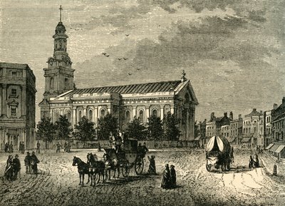 Parish Church, Greenwich, c1878. av Unbekannt