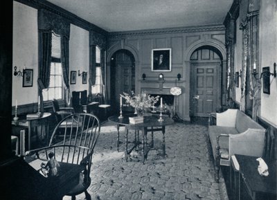 The Parlor of the Raleigh Tavern, c1938 av Unbekannt