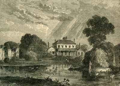 Paviljongen, Hans Place, i 1800, c1876. av Unbekannt