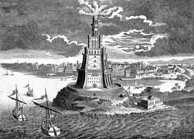 Pharos of Alexandria, 1700-tallet av Unbekannt