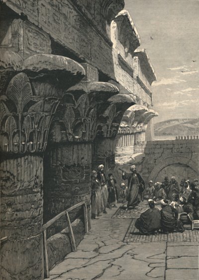 The Pillared Hall of Ezneh, 1879, 1886 av Unbekannt