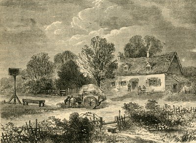 The Plough at Kensal Green, 1830, c1876. av Unbekannt