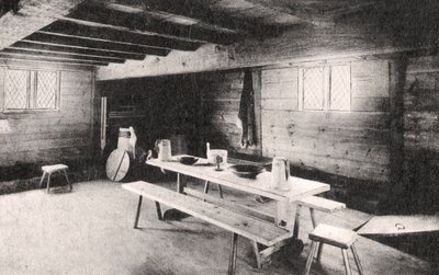 Plymouth-koloniens første handelspost, Bourne, Massachusetts, USA, ca 1900-tallet av Unbekannt