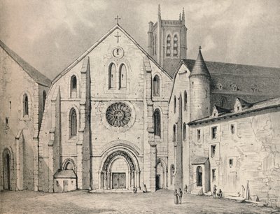 Portalen til klosteret St Genevieve, 1915 av Unbekannt