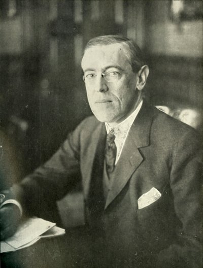 Presidenten i USA, 1910-tallet, 1919. av Unbekannt