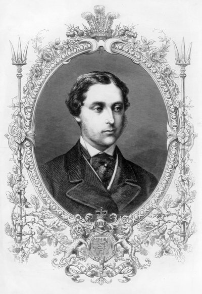 Prinsen av Wales, 1862 av Unbekannt