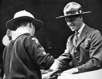 Prinsen av Wales som sjefsspeider i Wales, 1926 av Unbekannt
