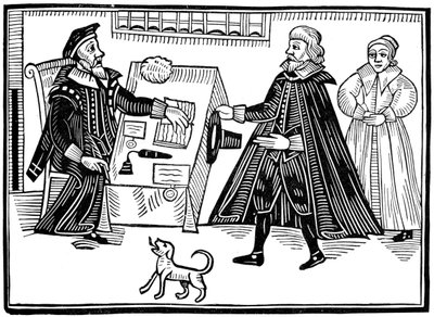 The Proctor and Parator, 1641, 1893 av Unbekannt