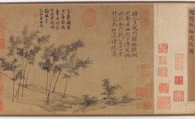 The Pure Recluse of Bamboo Creek, Ming-dynastiet, 1400-tallet. av Unbekannt