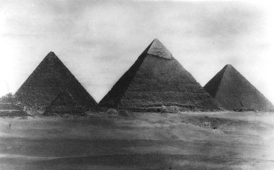 Pyramidene i Giza, Egypt, 1949 av Unbekannt