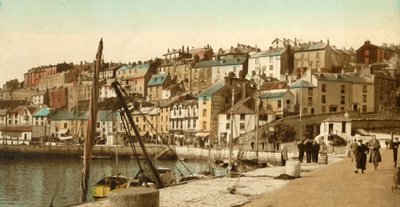 The Quayside, Brixham, 1940-tallet. av Unbekannt