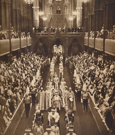 Queens Procession, 12. mai 1937 av Unbekannt
