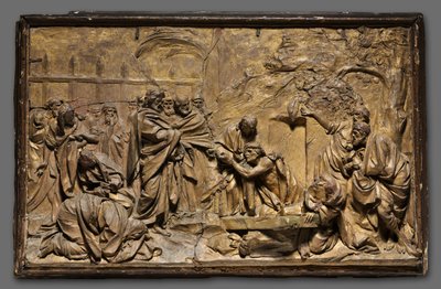 The Raising of Lasarus, ca. 1725-50. av Unbekannt