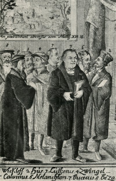 Reformatorene, 1500-tallet, 1947. av Unbekannt