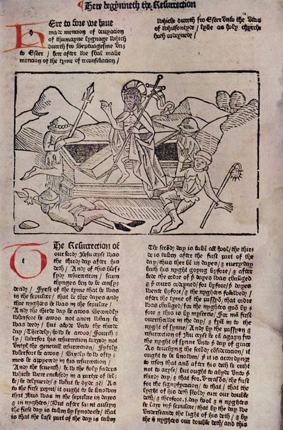 Oppstandelsen, 1483, 1947 av Unbekannt