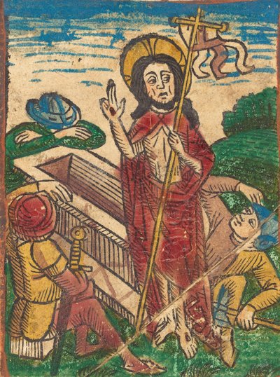 Oppstandelsen, ca. 1490. av Unbekannt