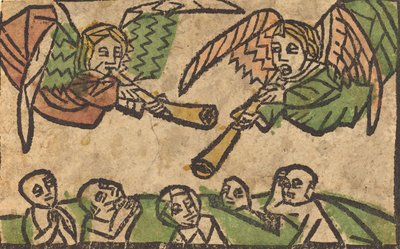 De dødes oppstandelse, ca. 14601470. av Unbekannt