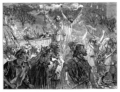 Revolusjonen i Paris, 1800-tallet, 1900 av Unbekannt